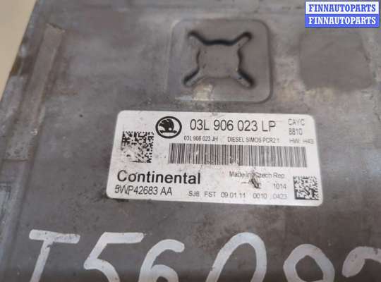 ЭБУ ДВС (блок управления двигателем) на Skoda Octavia (1Z, A5)