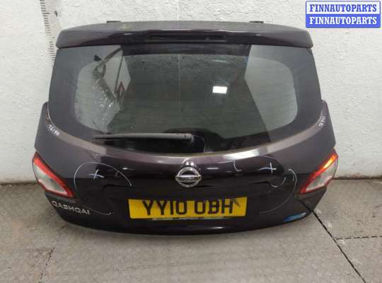 Накладка под номер (бленда) NS981221 на Nissan Qashqai 2006-2013