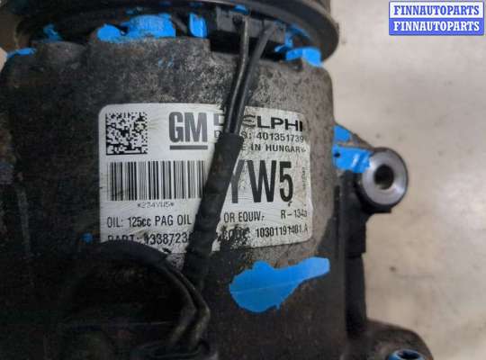 Компрессор кондиционера на Opel Astra J