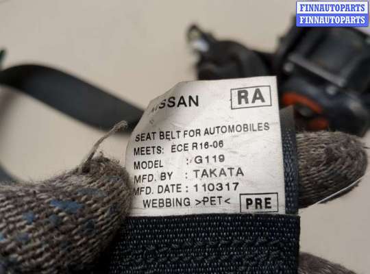 купить Ремень безопасности на Nissan Qashqai 2013-2022