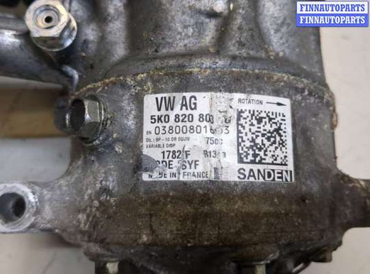 Компрессор кондиционера на Skoda Yeti (5L)