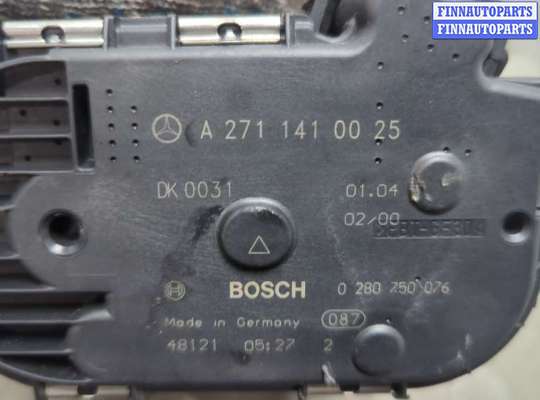 Заслонка дроссельная на Mercedes-Benz C (W203)