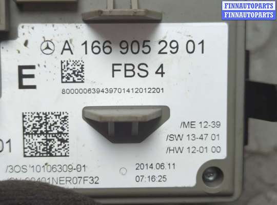 купить Кнопка старта (запуска двигателя) на Mercedes ML W166 2011-2015