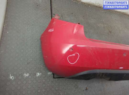 Бампер задний на Skoda Fabia II (5J)