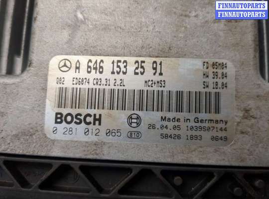 купить Блок управления двигателем на Mercedes Vito W639 2003-2014