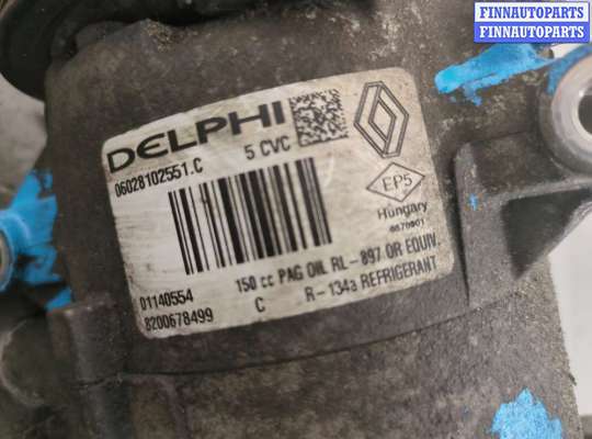 Компрессор кондиционера на Renault Scenic II