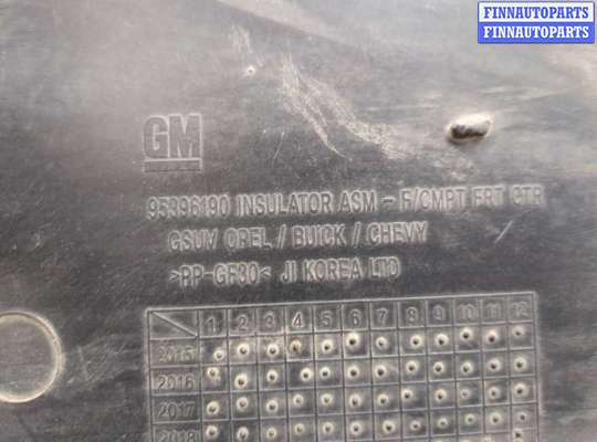 купить Защита моторного отсека (картера ДВС) на Chevrolet Trax 2016-2022