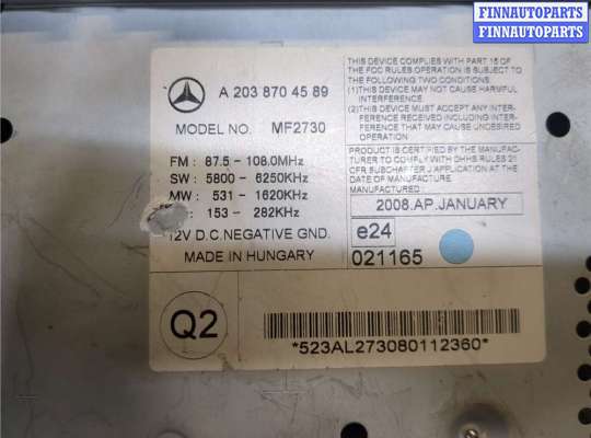 купить Магнитола на Mercedes C W203 2000-2007