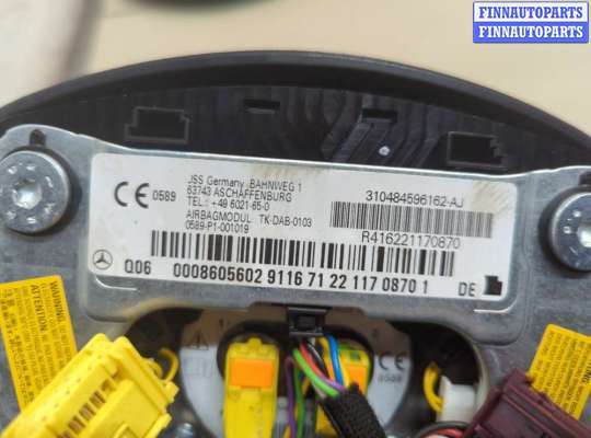 купить Подушка безопасности водителя на Mercedes C W204 2006-2015