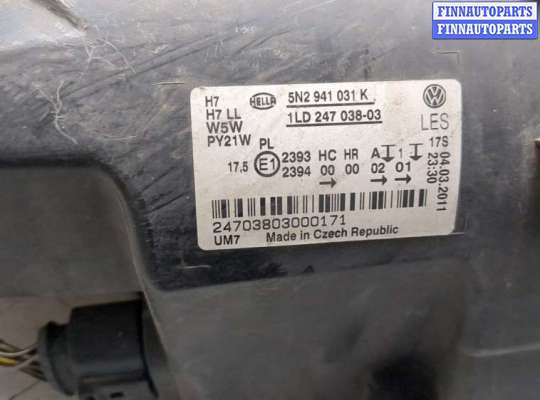 купить Фара (передняя) на Volkswagen Tiguan 2007-2011