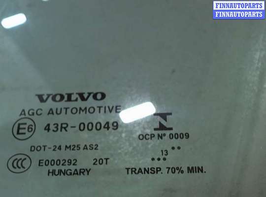 Стекло боковой двери VL368923 на Volvo V40 2012-2016