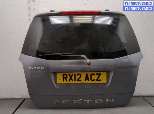 Подсветка номера SS62481 на SsangYong Rexton 2007-2012