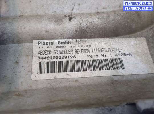 купить Накладка на порог на BMW X3 E83 2004-2010