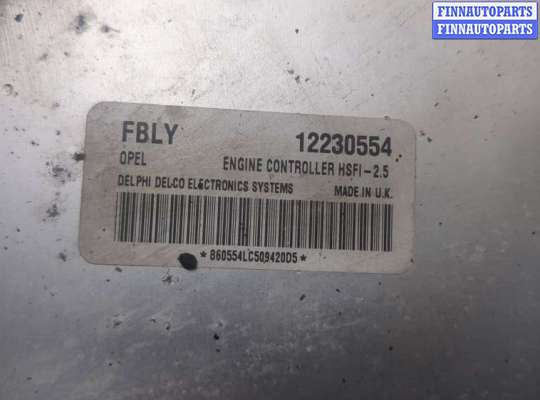 купить Блок управления двигателем на Opel Meriva 2003-2010