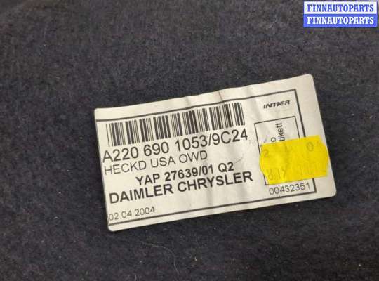 купить Обшивка крышки (двери) багажника на Mercedes S W220 1998-2006