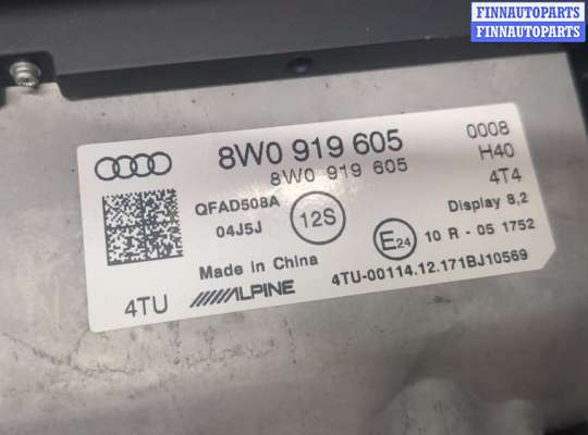 купить Дисплей мультимедиа на Audi A4 (B9) 2015-2020