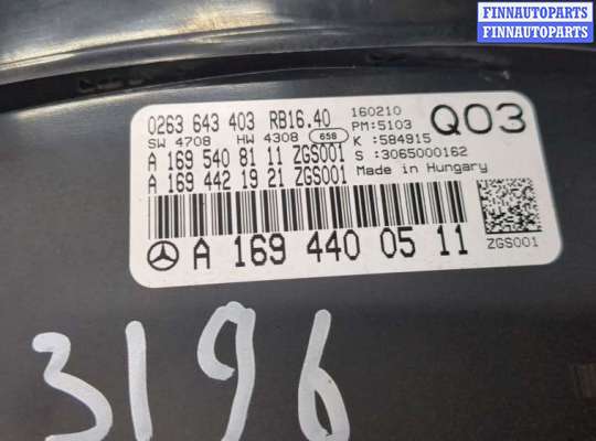 купить Щиток приборов (приборная панель) на Mercedes A W169 2004-2012