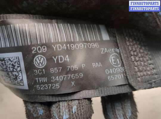 Ремень безопасности на Volkswagen Passat B6 (3C)