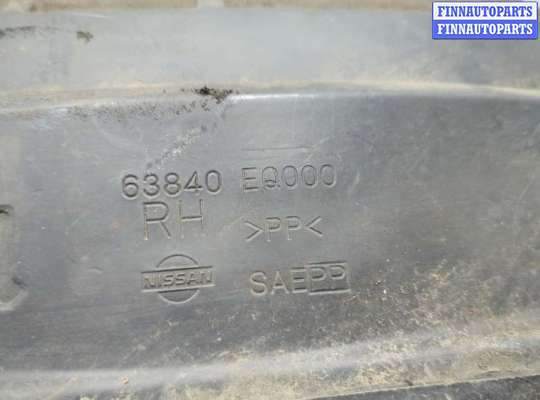 купить Защита арок (подкрылок) на Nissan X-Trail (T30) 2001-2007