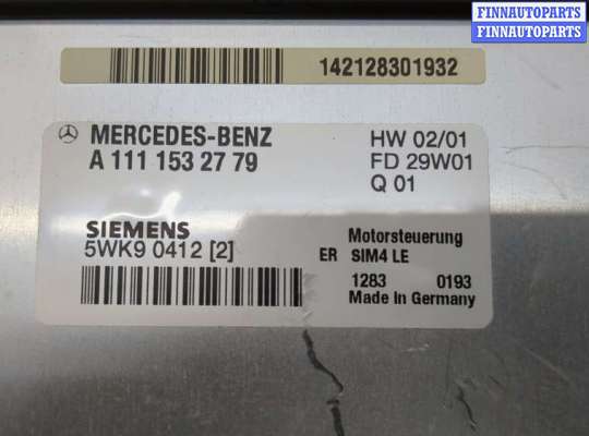 купить Блок управления двигателем на Mercedes CLK W208 1997-2003