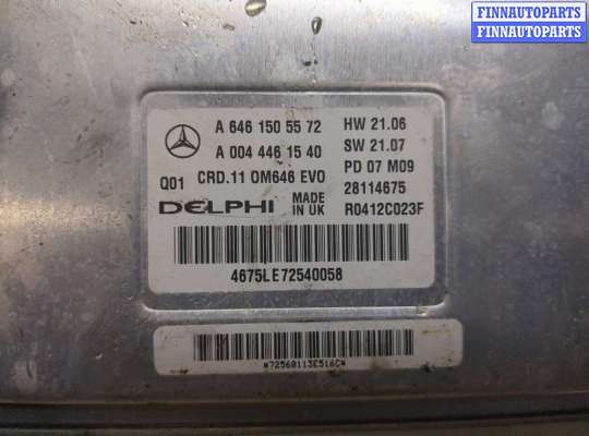 Блок управления двигателем MB1034419 на Mercedes E W211 2002-2009