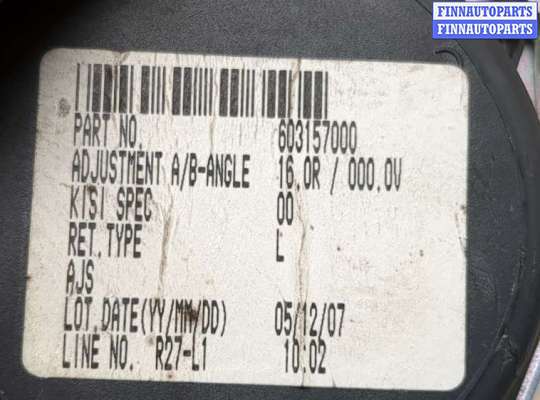 купить Ремень безопасности на Mazda 3 (BK) 2003-2009