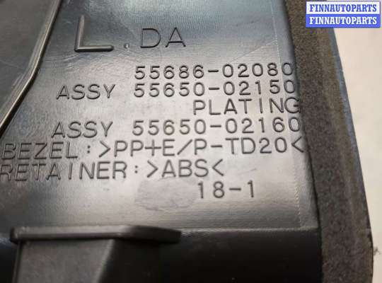 купить Дефлектор обдува салона на Toyota Corolla E15 2006-2013