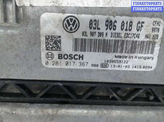 купить Блок управления двигателем на Volkswagen Scirocco 2008-
