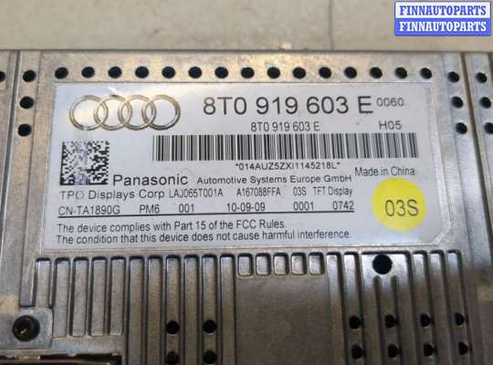 Дисплей мультимедиа AU1166847 на Audi A4 (B8) 2007-2011