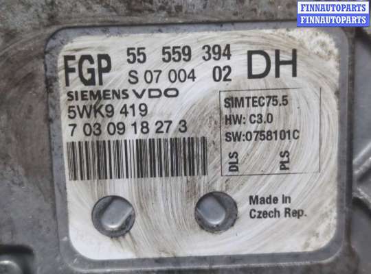 купить Блок управления двигателем на Opel Astra H 2004-2010
