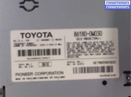 купить Блок управления радиоприемником на Toyota Tundra 2007-2013