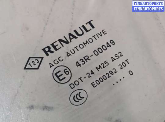 купить Стекло боковой двери на Renault Scenic 2009-2012