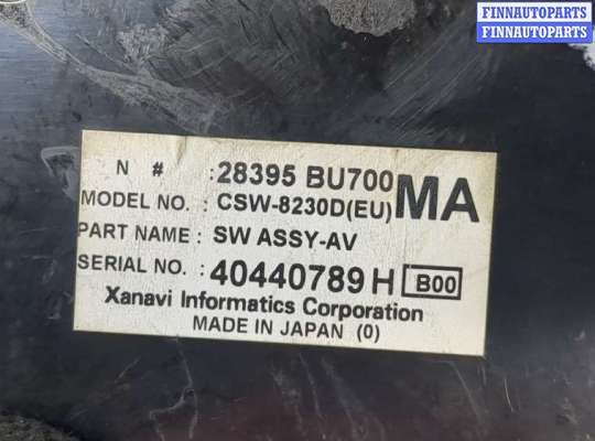 Магнитола на Nissan Tino V10