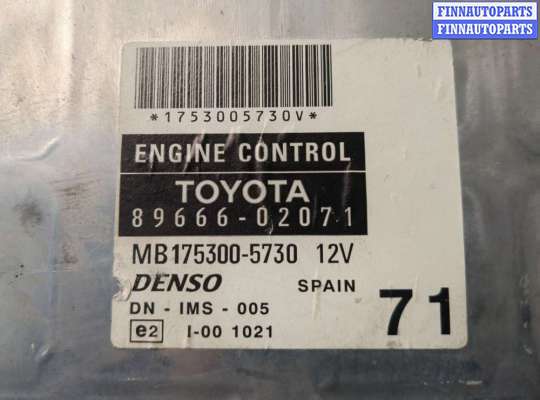 купить Блок управления двигателем на Toyota Corolla E12 2001-2006