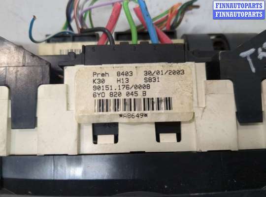 купить Переключатель отопителя (печки) на Skoda Fabia 1999-2007