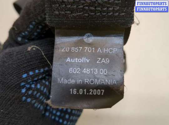 Ремень безопасности на Skoda Octavia (1Z, A5)