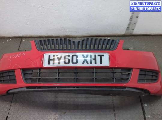 купить Заглушка (решётка) бампера на Skoda Fabia 2007-2014