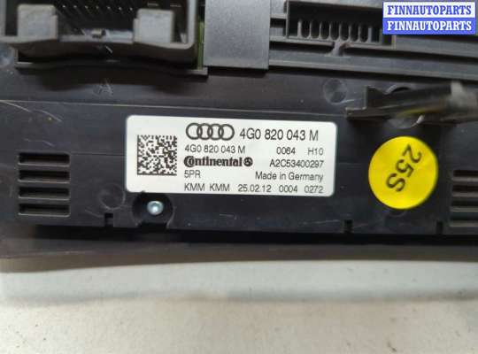 Блок управления печкой на Audi A6 (C7)