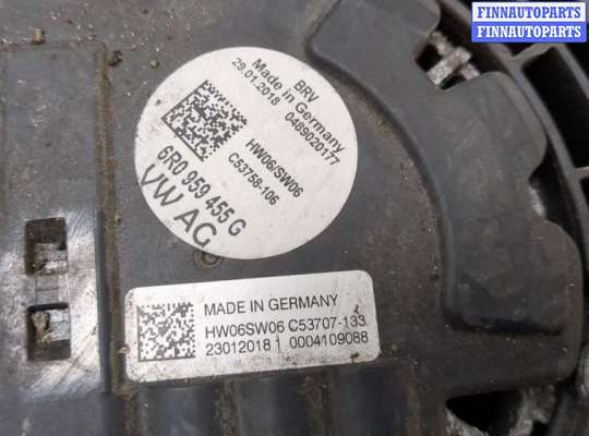 купить Вентилятор радиатора на Skoda Rapid 2012-2020