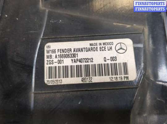 купить Фонарь (задний) на Mercedes ML W166 2011-