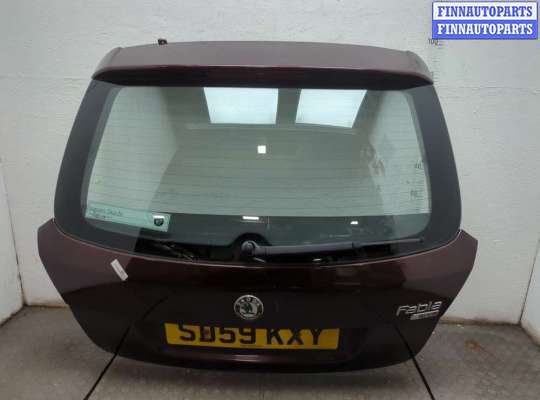 Подсветка номера SK525119 на Skoda Fabia 2007-2014