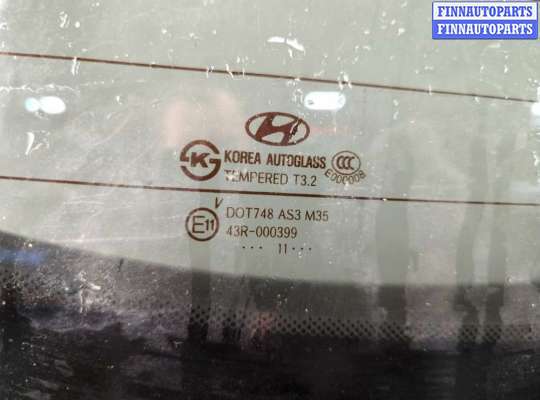 Стекло заднее