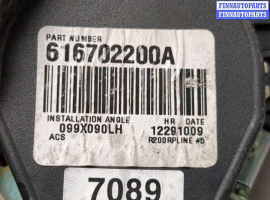 Ремень безопасности на Chevrolet Cruze I (J300)
