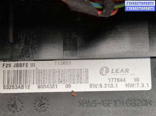 Блок предохранителей на BMW X3 (F25)
