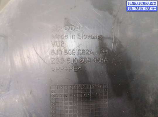 купить Защита арок (подкрылок) на Skoda Fabia 2007-2014