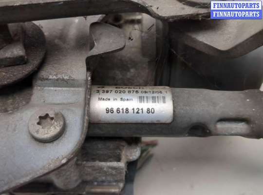 купить Механизм стеклоочистителя (трапеция дворников) на Peugeot 407 2004-2011