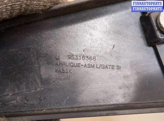 купить Накладка крышки багажника (двери) на Chevrolet Trax 2016-2022