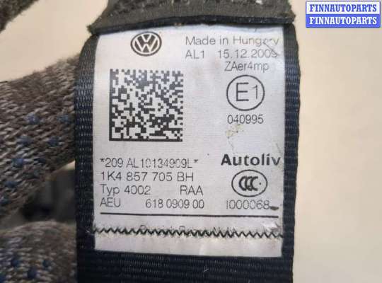 купить Ремень безопасности на Volkswagen Golf 6 2009-2012