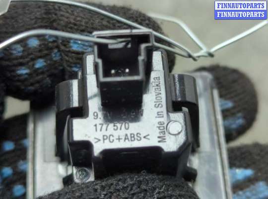 Планка подсветки номера на Mercedes-Benz A (W176)