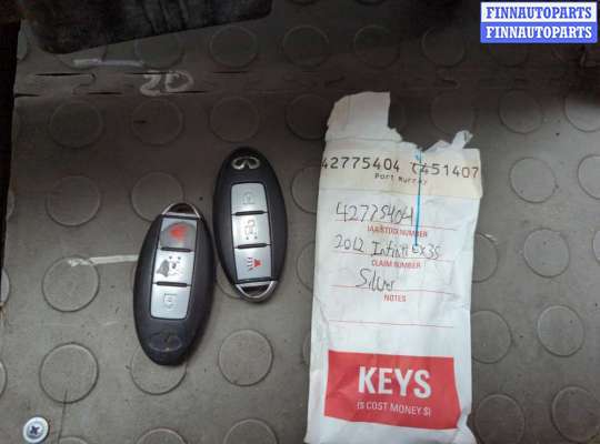 Ключ зажигания IFT9610 на Infiniti EX35